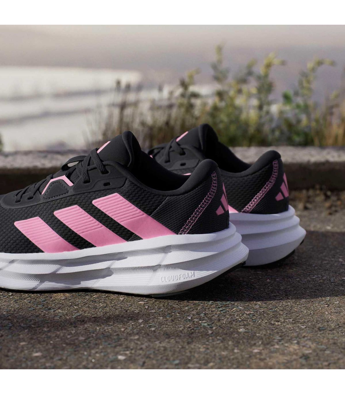 Adidas Galaxy 7 Mujer Negro | Running Pisada Neutra