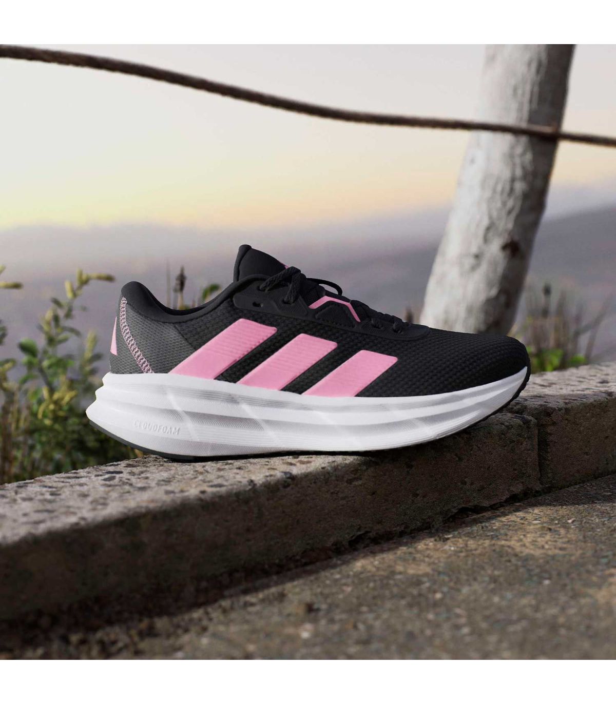 Adidas Galaxy 7 Mujer Negro | Running Pisada Neutra