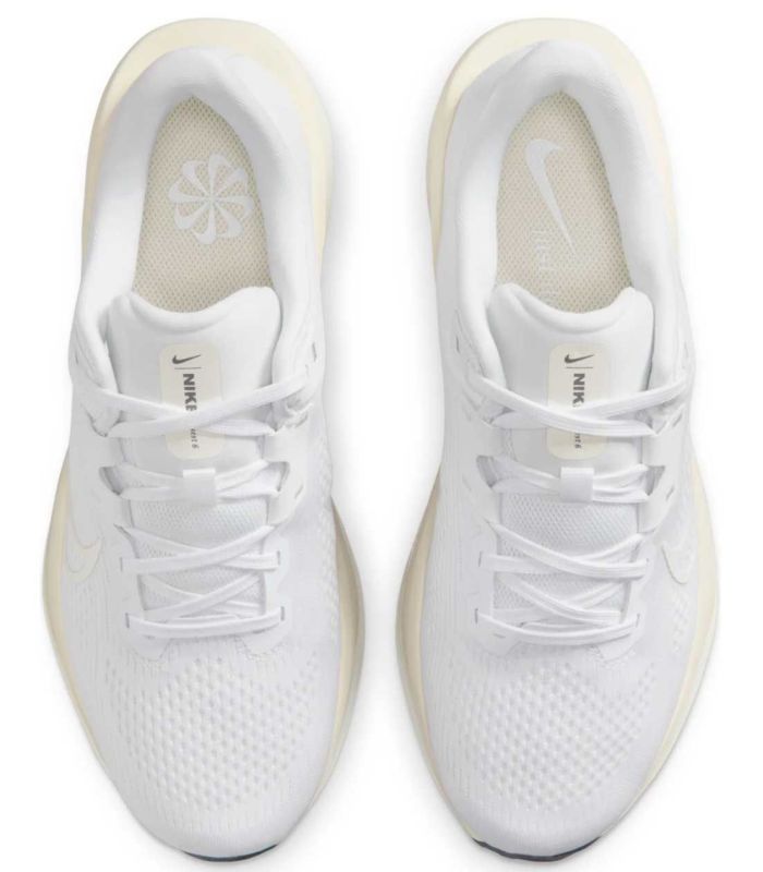 Nike Quest 6 Mujer | Zapatillas running neutras blancas