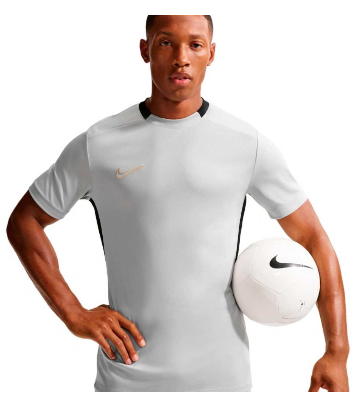 Nike Academy: camiseta de running para hombre gris