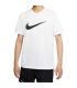 Camiseta de hombre Nike Sportswear Swoosh blanca