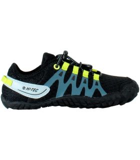 Zapatillas Hi-Tec Abyss Junior barefoot: calzado infantil flexible y ligero que favorece el desarrollo natural del pie.
