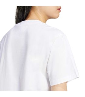 Adidas Camiseta Essentials Small Logo Blanco