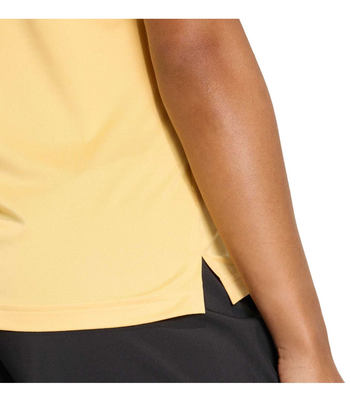 Adidas Camiseta We Min V Nk Amarillo Mujer | Control humedad