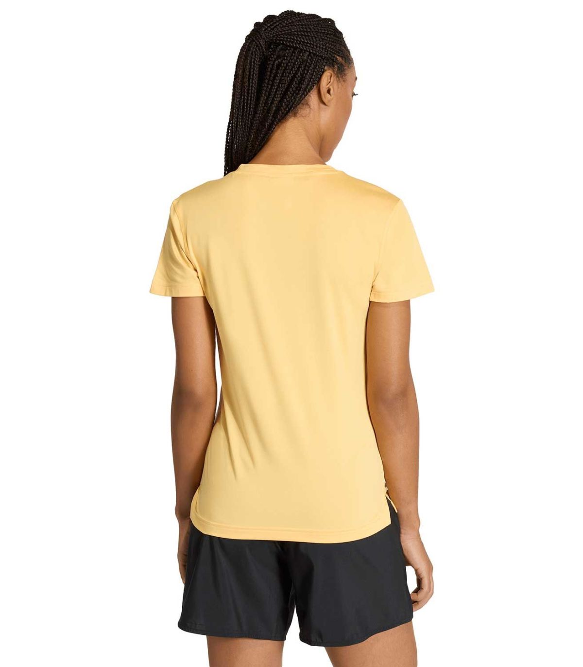 Adidas Camiseta We Min V Nk Amarillo Mujer | Control humedad