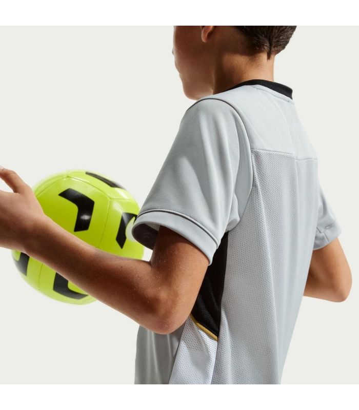 Nike Camiseta Academy Junior Gris | Dri-FIT y paneles técnicos