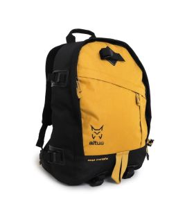 Mochila técnica Altus G30 amarilla de 27L para esquí de montaña con diseño ergonómico y alta visibilidad.