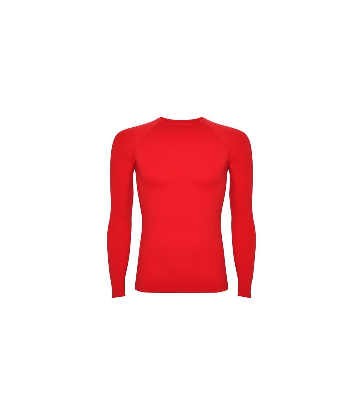 Roly Camiseta Termica Prime Rojo | Costura raglán y ergonomía