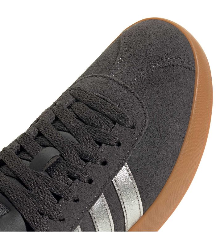Adidas VL Court 3.0 14 Mujer | Puntera en T y acabado plata