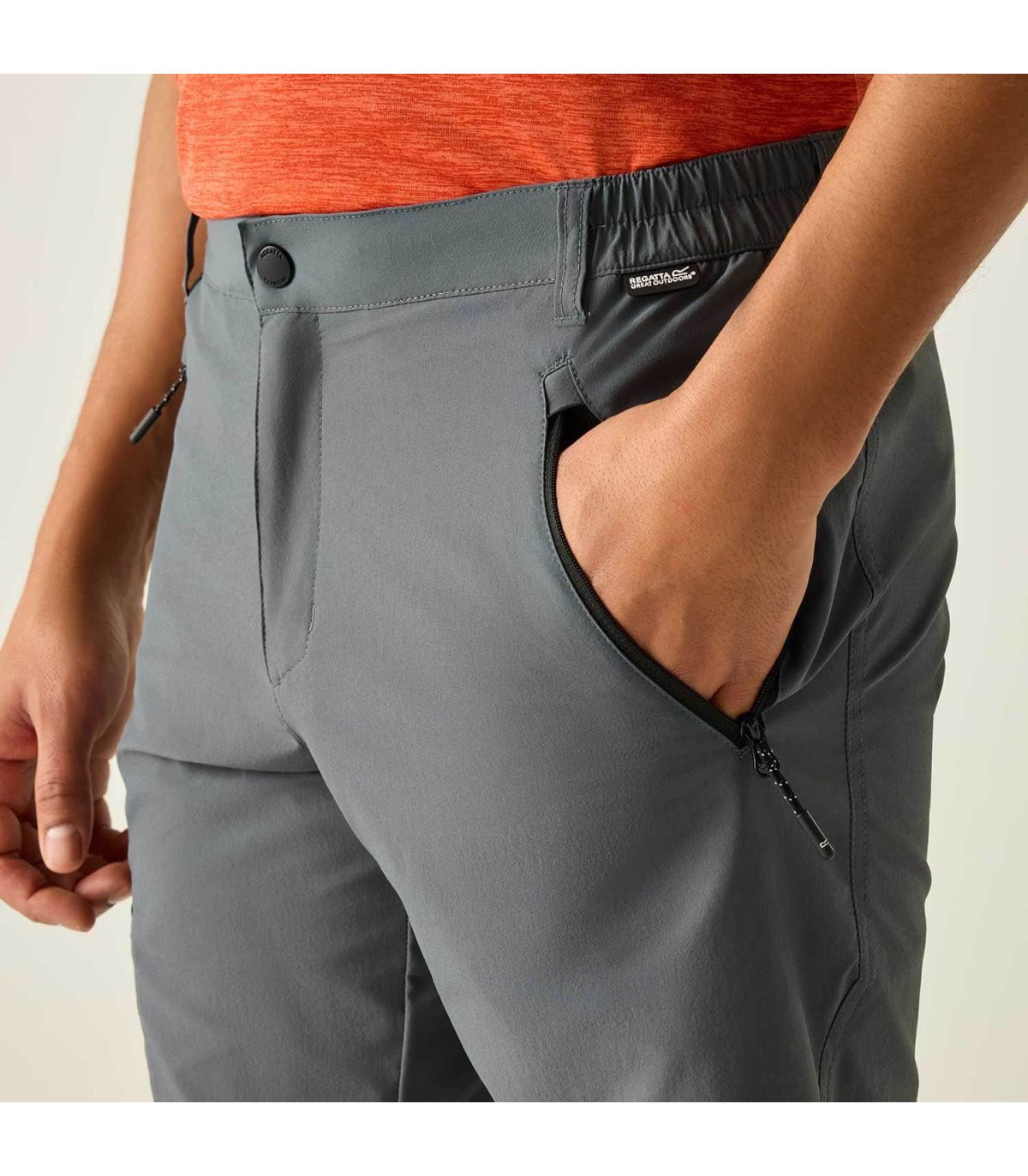 Regatta Pantalon Corto Xertstretch Gris | Elasticidad 4-way