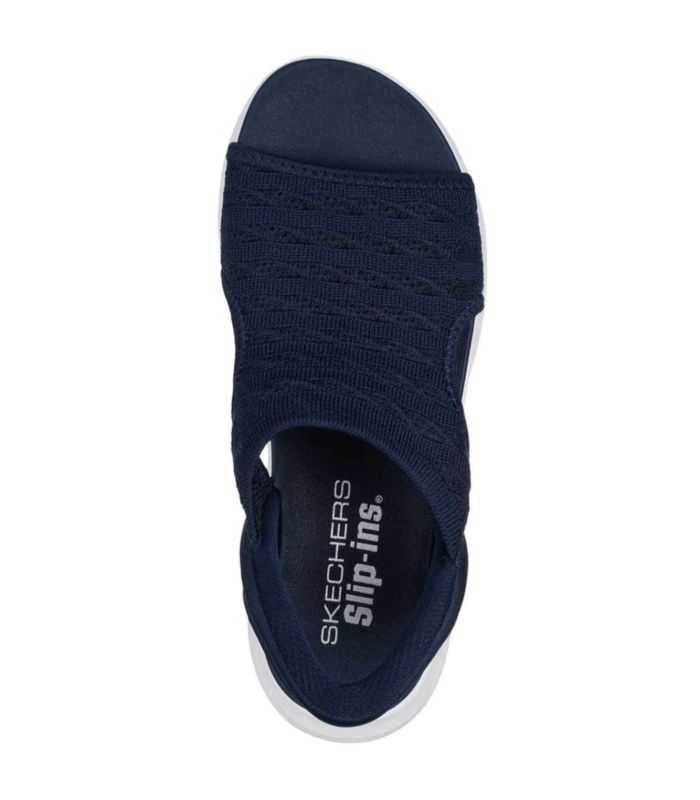 Skechers Sandalia Slip ins Sun Warmth | Panel Heel Pillow