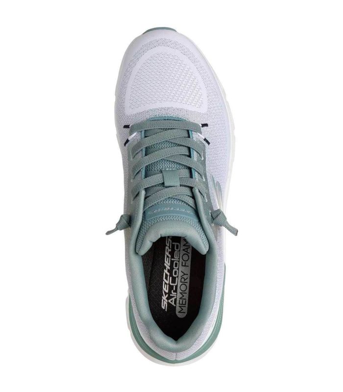 Skechers Glide-Step Pro Waverra Blanco | Media suela articulada y amortiguación reactiva
