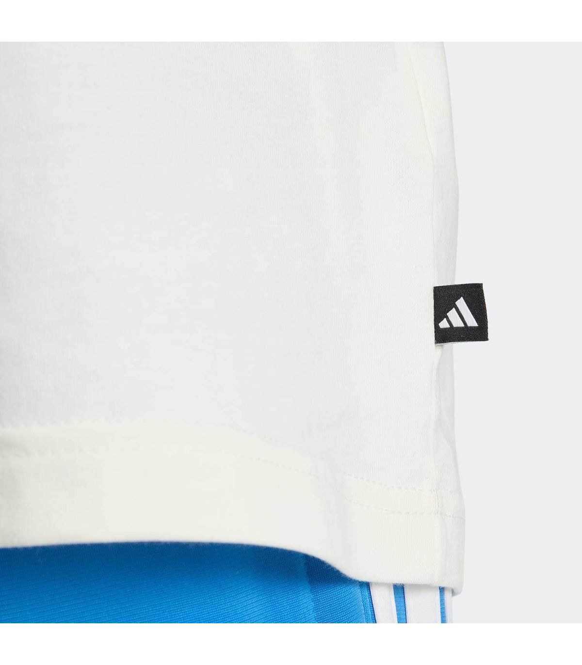 Adidas Camiseta S Slide Rx | Tejido beig y gráfico piscina