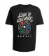 Camiseta Adidas Ftb Wc Ball negra con diseño inspirado en el fútbol mundialista y tejido de alta calidad.