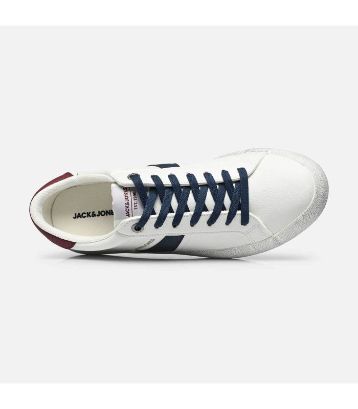Jack Jones JFWAXEL | Suela granulada y franja lateral marina
