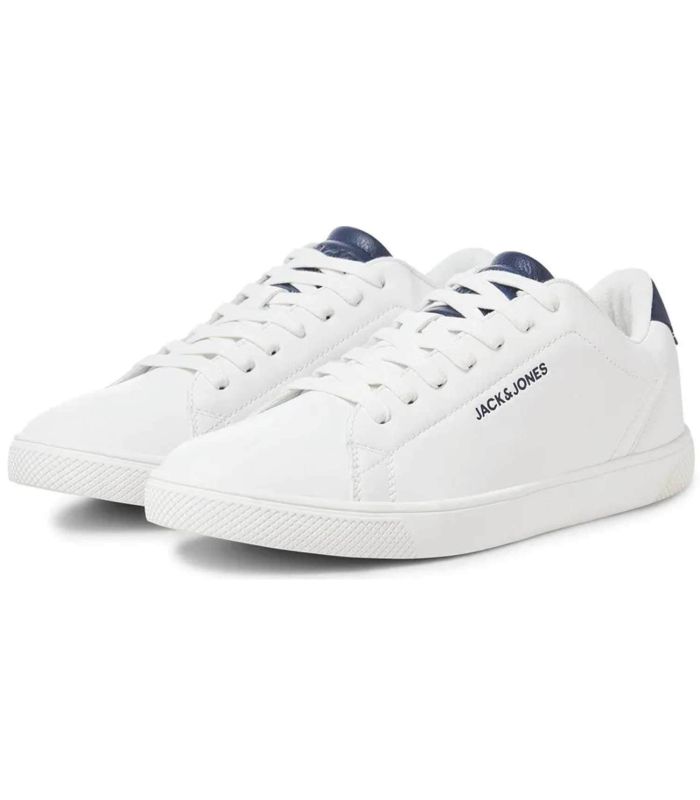 Zapatillas blancas casuales Jack Jones JFWBosley de diseño clásico y cómodo