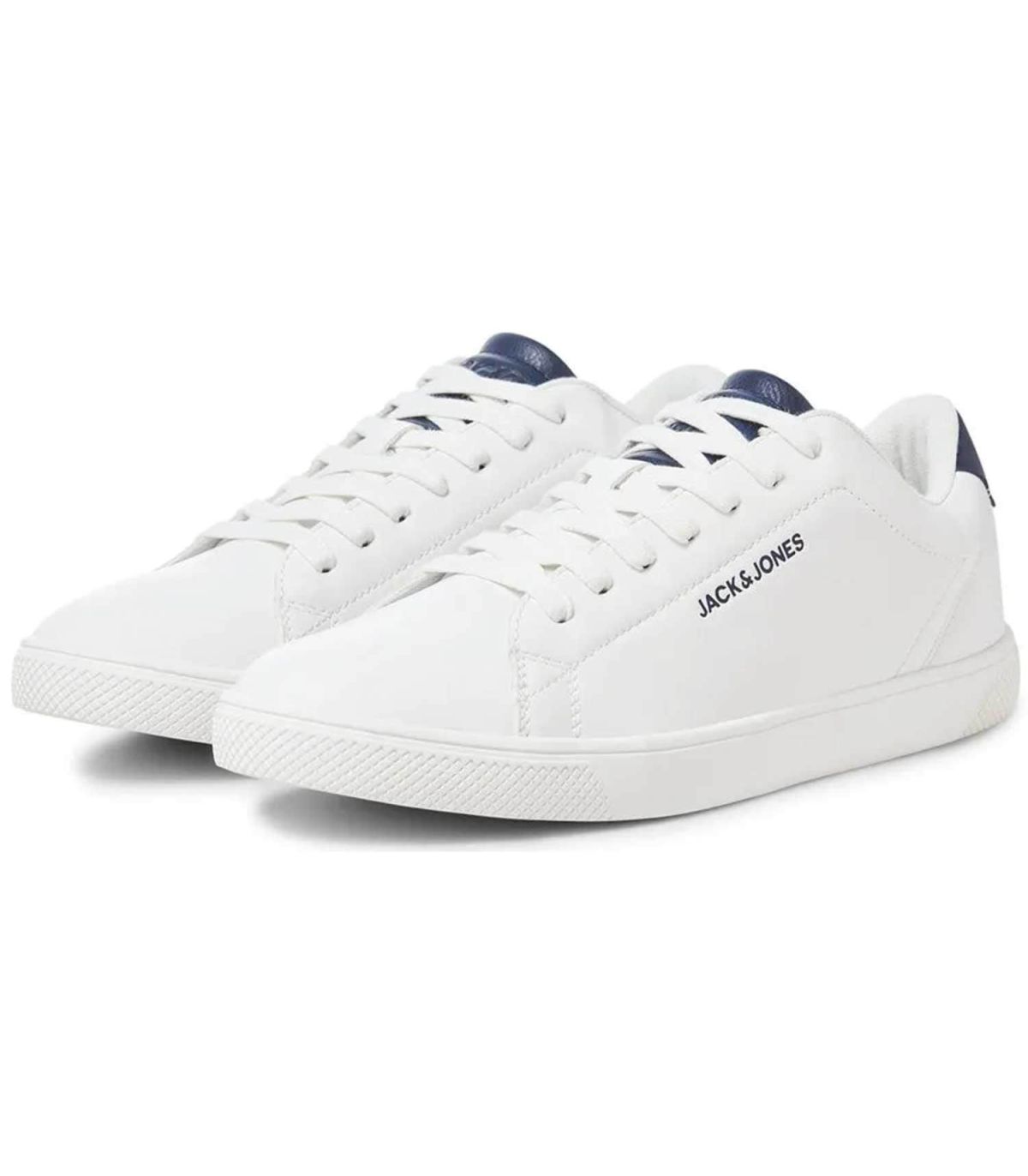 Zapatillas blancas casuales Jack Jones JFWBosley de diseño clásico y cómodo