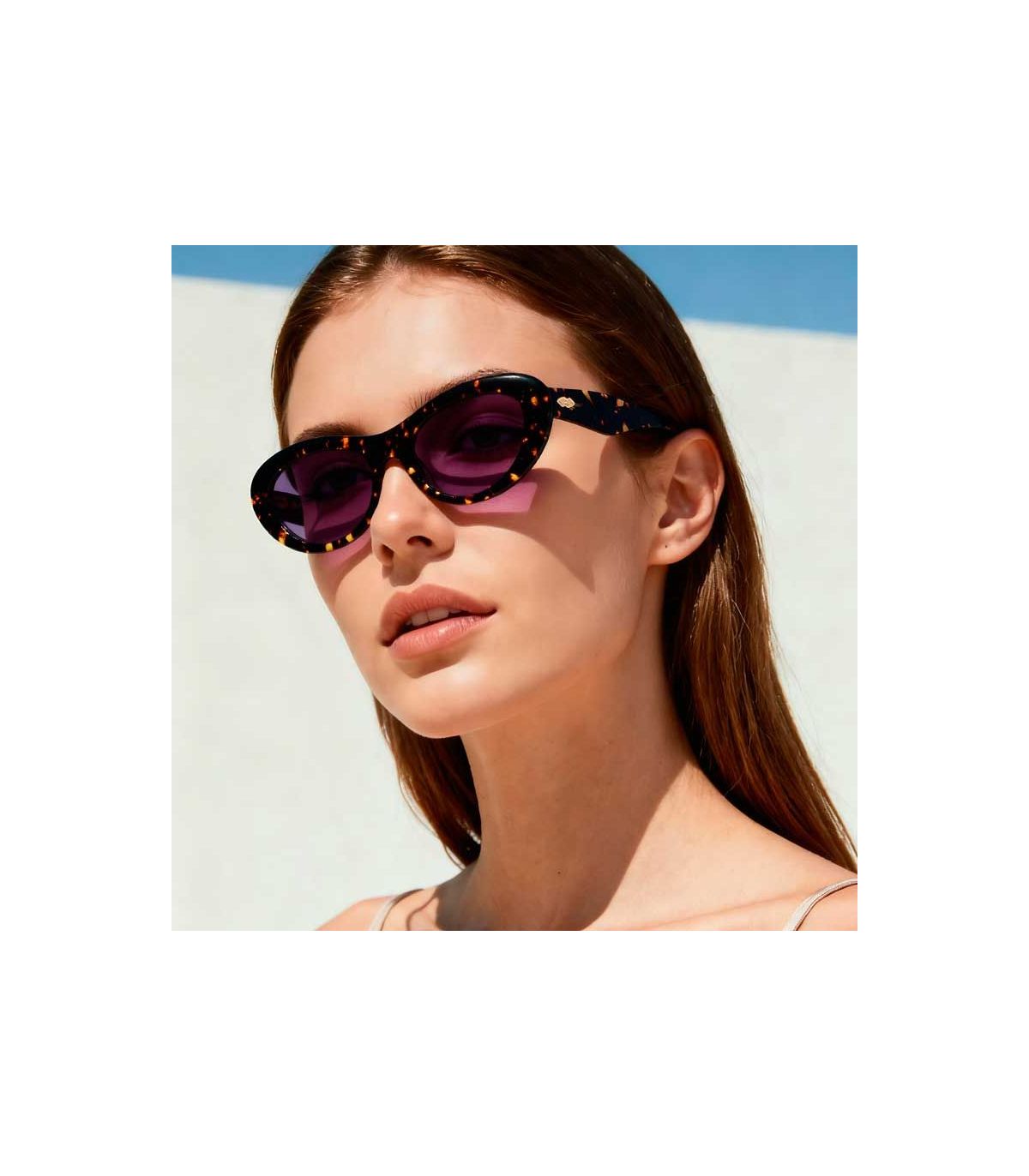 Ocean Gafas de Sol Polarizadas Sardinero Brown / Purple | UV