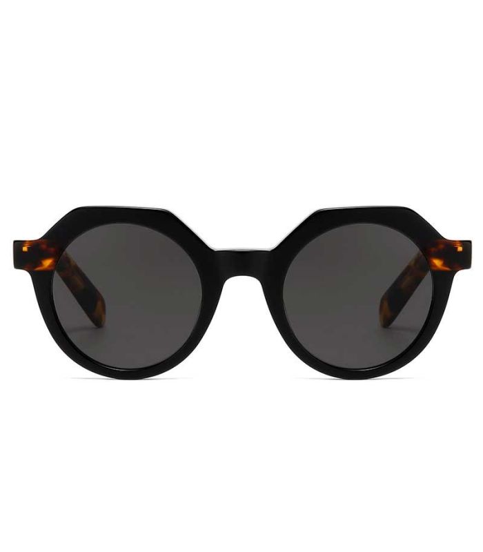 Ocean Gafas de Sol Polarizadas New Era 2 Black / Smoke | varillas carey