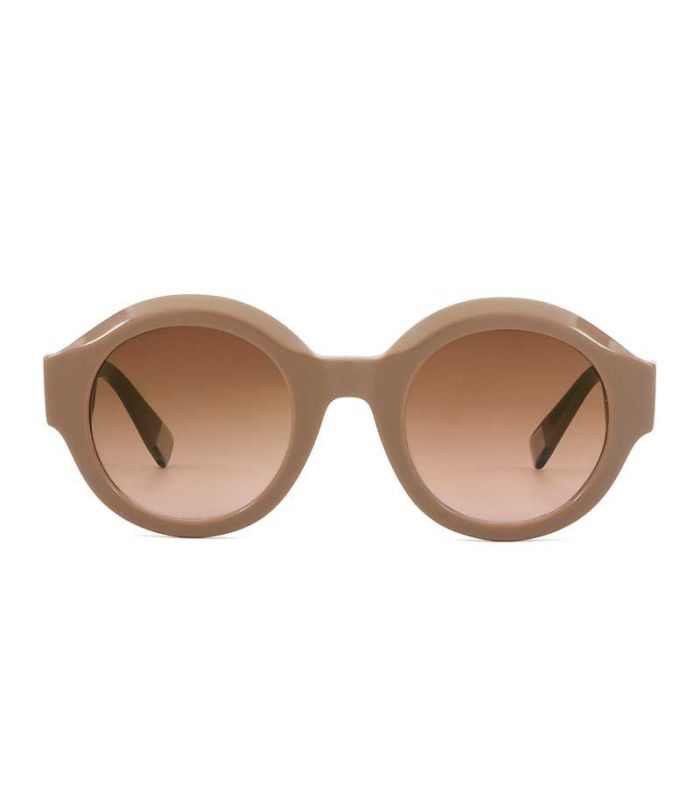 Ocean Gafas de Sol Polarizadas New Era 3 Beige / Brown | Redondas