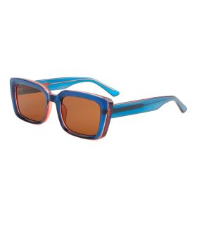 Gafas de sol polarizadas Ocean Saint Michel azules y grises para deportistas con diseño urbano.