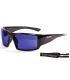 Ocean Gafas de Sol Polarizadas Aruba Shiny Black / Revo Blue