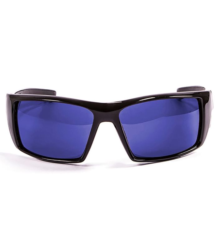 Ocean Gafas de Sol Polarizadas Aruba Shiny Black / Revo Blue | cinta