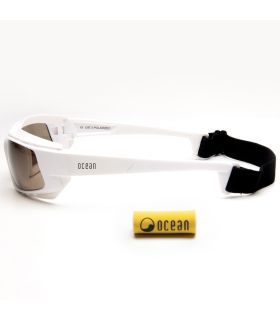 Ocean Gafas de Sol Polarizadas Paros Matte White / Smoke