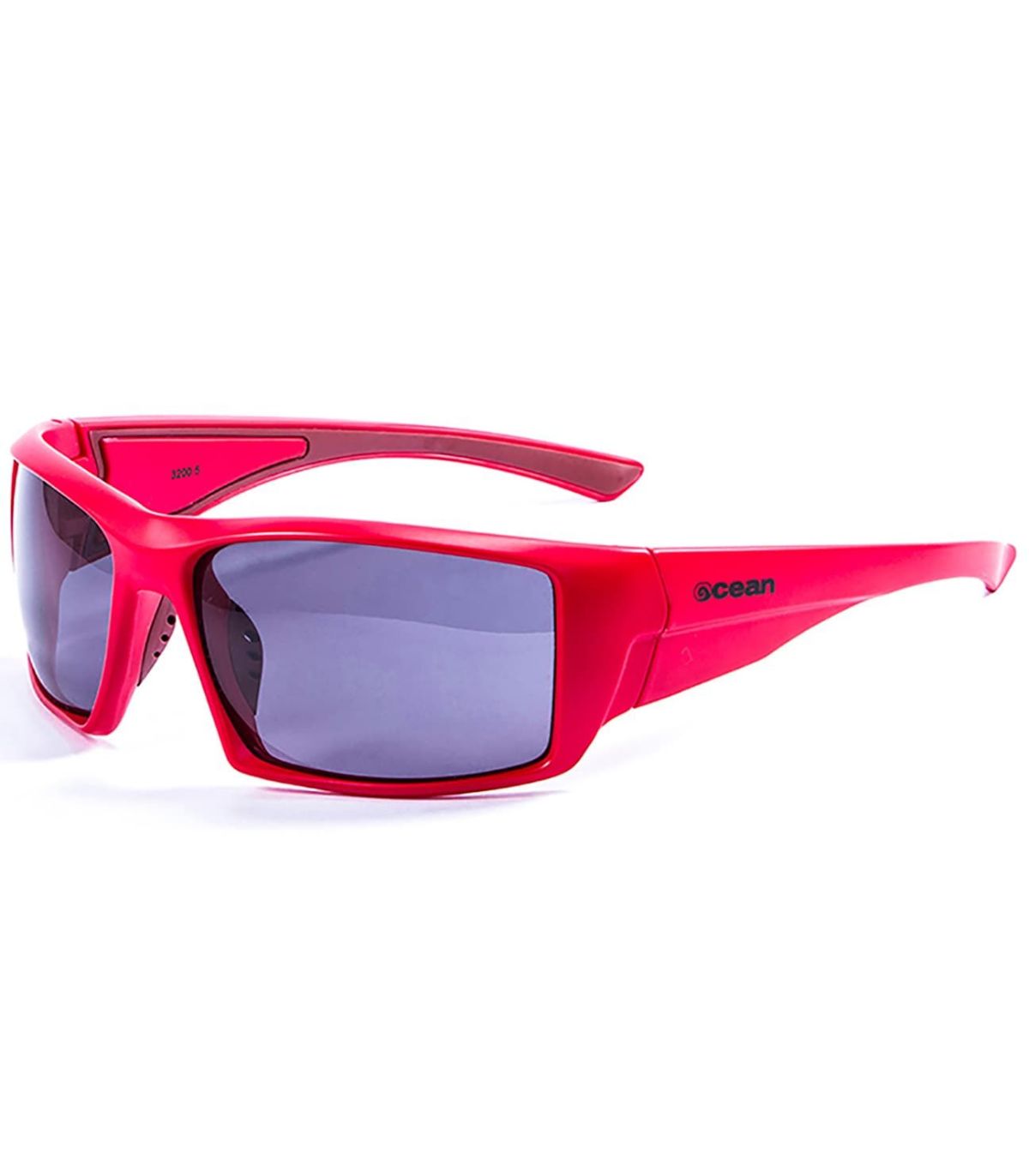 Ocean Aruba Matte Red / Smoke | Cordón para corredores