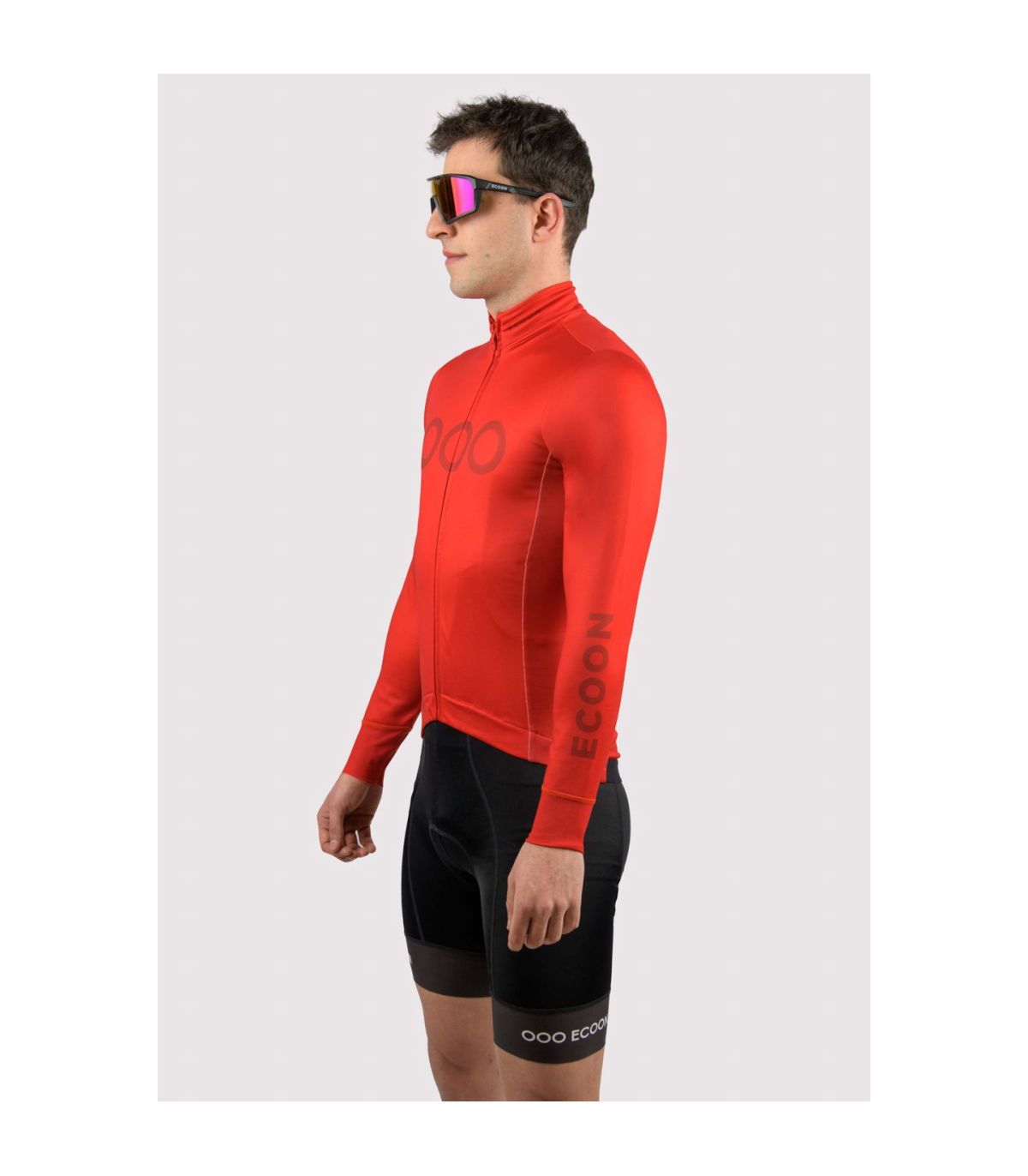 Ecoon Chaqueta Ciclismo Mont Ventoux Red | Cortaviento rojo