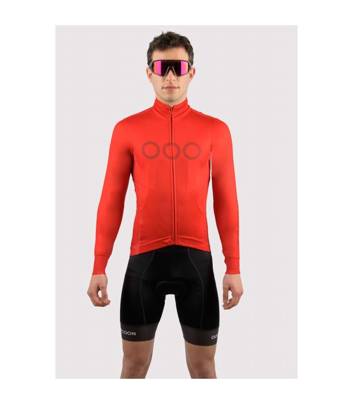 Ecoon Chaqueta Ciclismo Mont Ventoux Red | Cortaviento rojo
