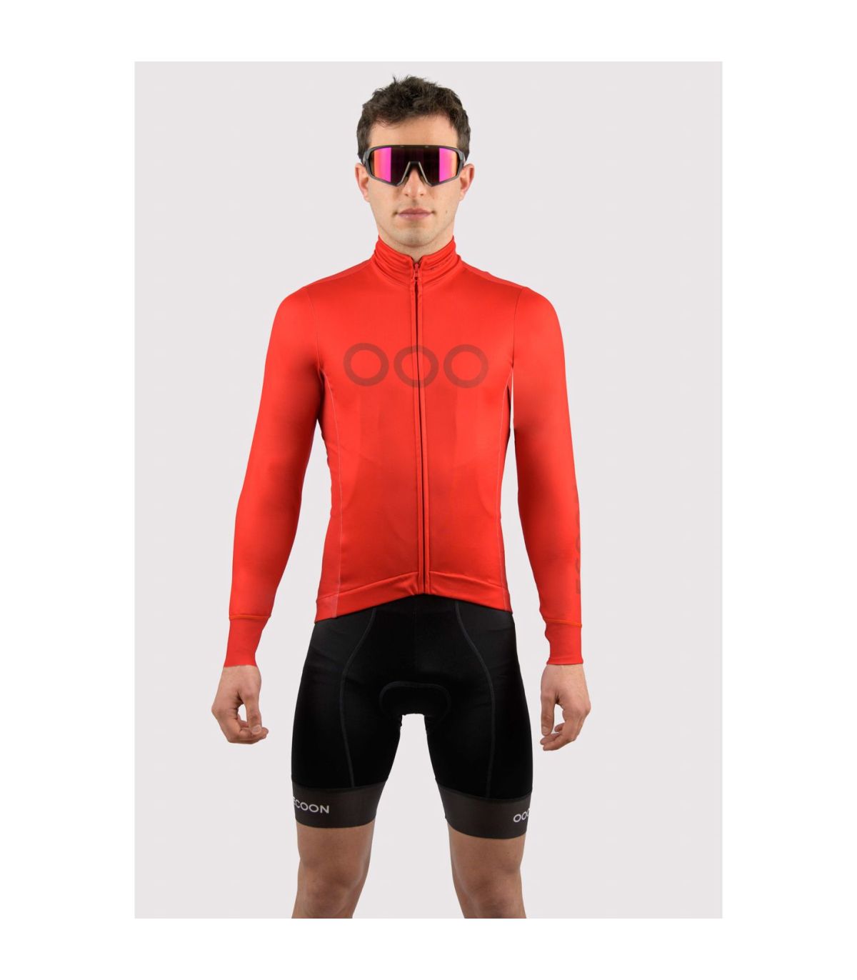 Ecoon Chaqueta Ciclismo Mont Ventoux Red | Cortaviento rojo