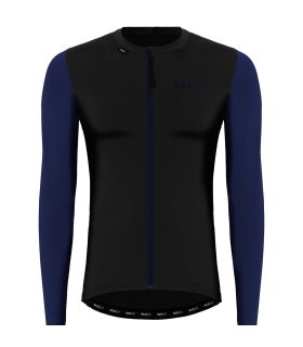 Camiseta de ciclismo técnica Ecoon Bonneville Black para hombre en color negro con ajuste aerodinámico.
