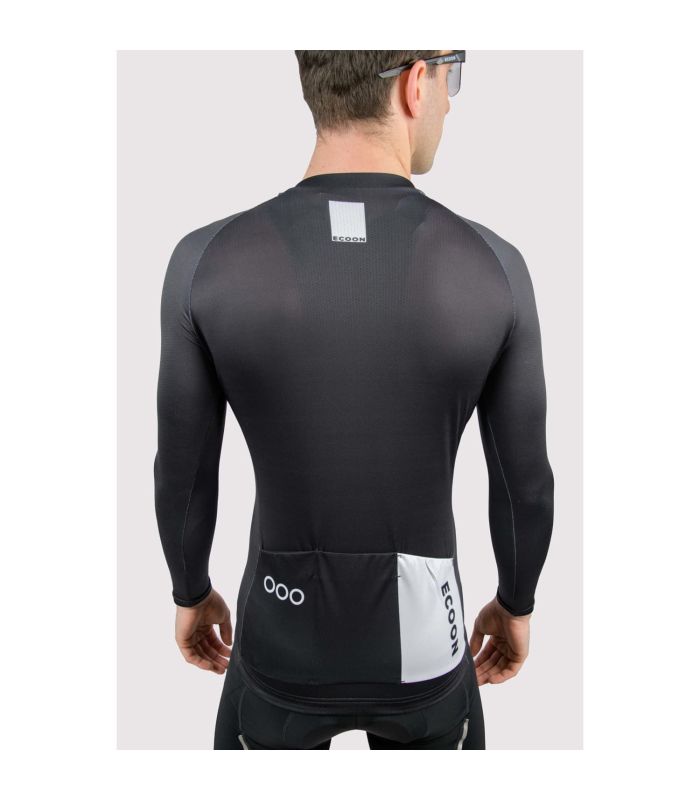 Ecoon Camiseta Ciclismo Tourmalet Black | ajuste ergonómico
