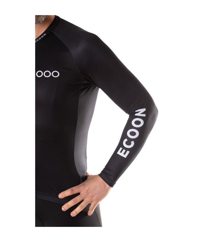 Ecoon Camiseta Ciclismo Tourmalet Black | ajuste ergonómico