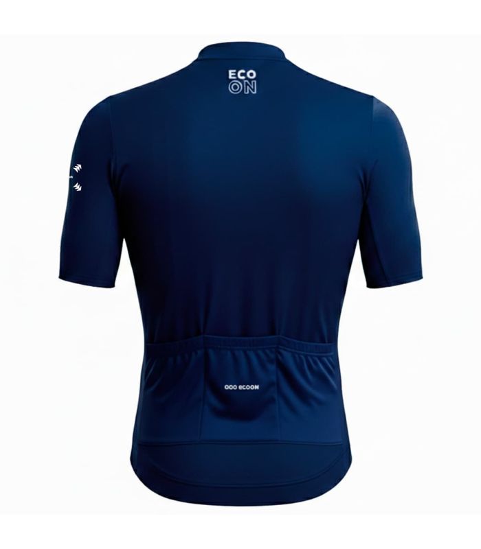 Ecoon Camiseta Manga Corta Ciclismo Pro Domancy Navy | cremallera