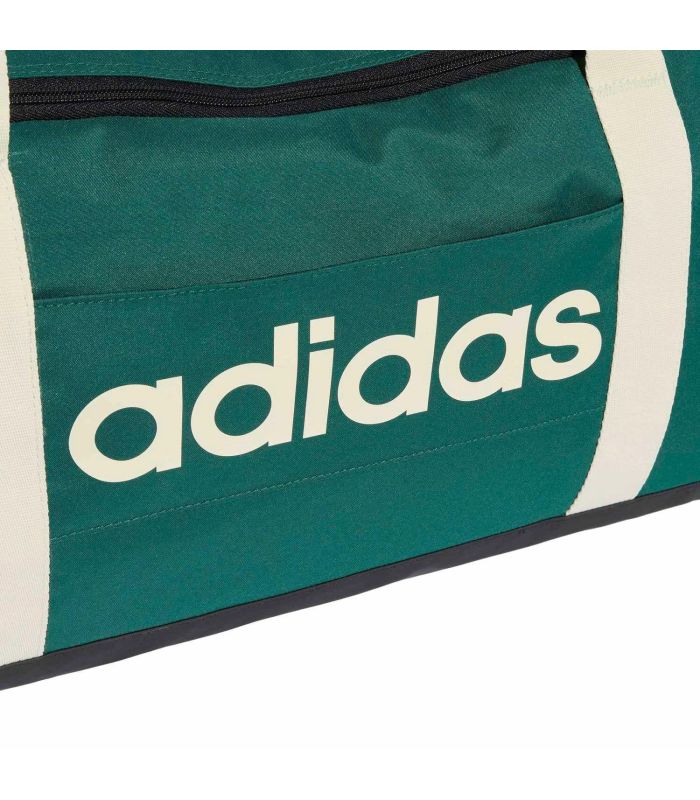 Adidas Bolsa de Deporte Mediana Linear Verde | base reforzada