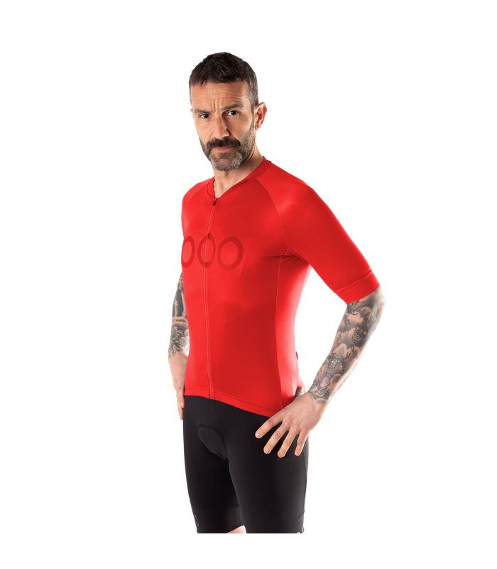 Ecoon Camiseta Manga Corta Ciclismo Galibier Red | ultraligero