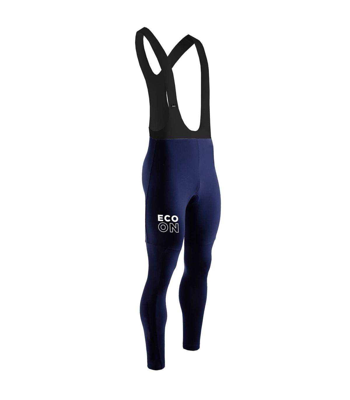 Culote largo térmico de ciclismo para hombre Ecoon Passy 2 Navy en color azul marino.