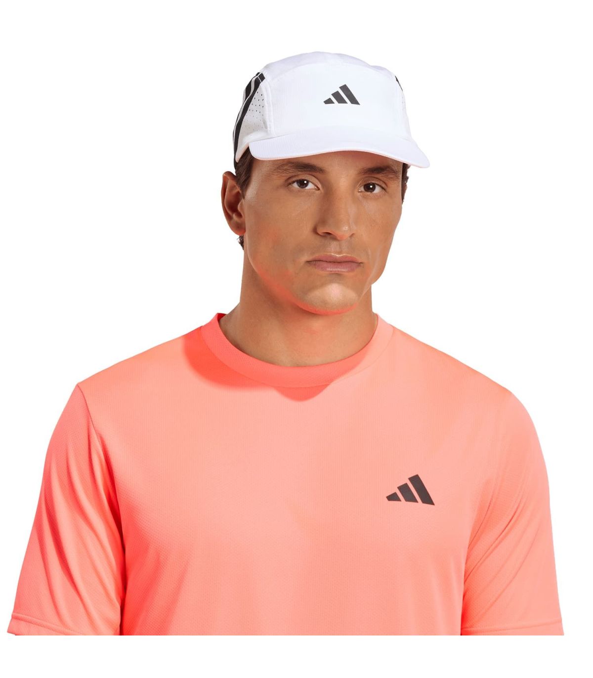 Adidas Camiseta We Bas Naranja Fluor | running nocturno