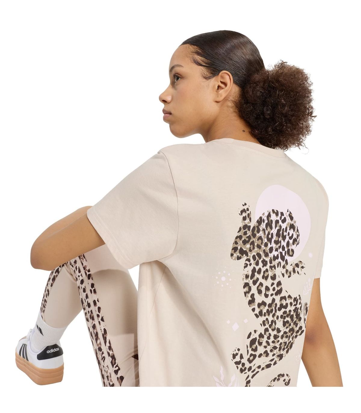 Adidas Camiseta Animal Loose Graphic Mujer | corte holgado