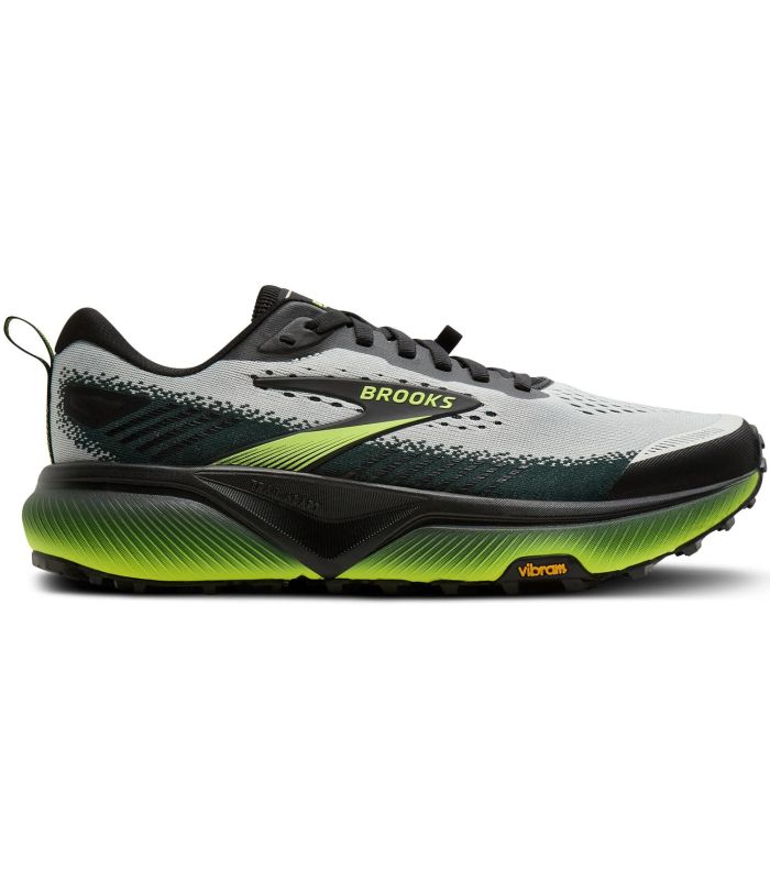 Zapatilla de trail running Brooks Cascadia 20 diseñada para máxima estabilidad y agarre en montaña.