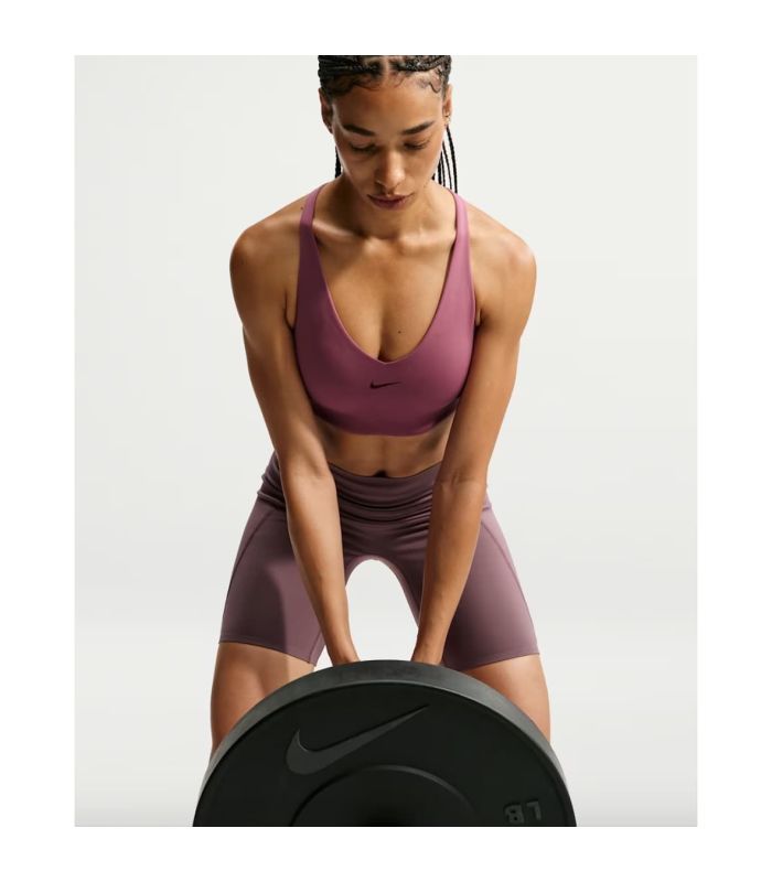 Nike Sujetador Deportivo Universa | soporte anatómico rosa
