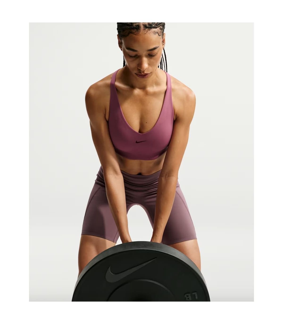 Nike Sujetador Deportivo Universa | soporte anatómico rosa