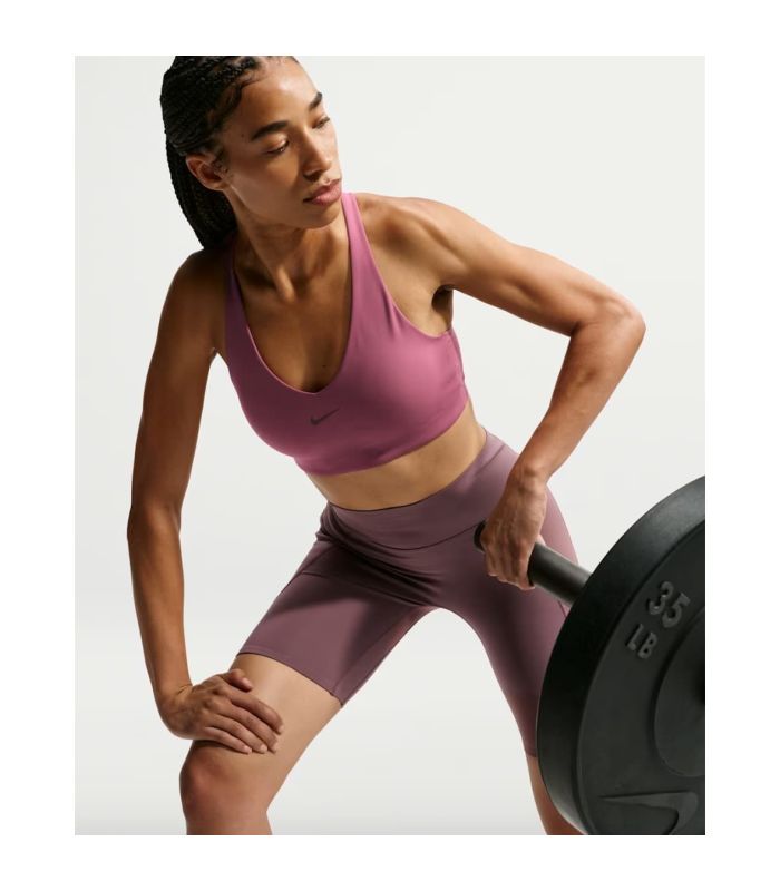 Nike Sujetador Deportivo Universa | soporte anatómico rosa
