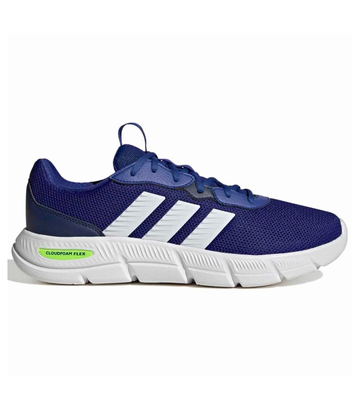 Zapatillas Adidas Cloudfoam Flex Laces azul para hombre
