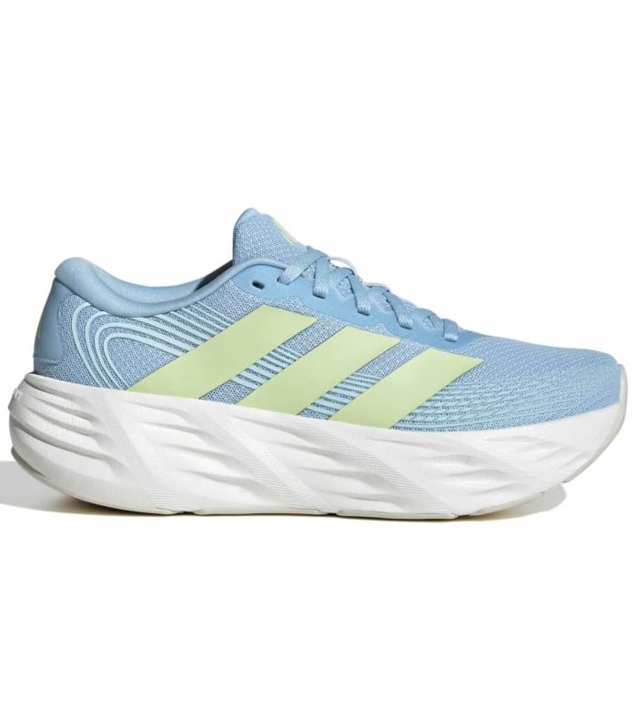 Zapatillas de running Adidas Galaxy 8 azul para mujer con malla transpirable