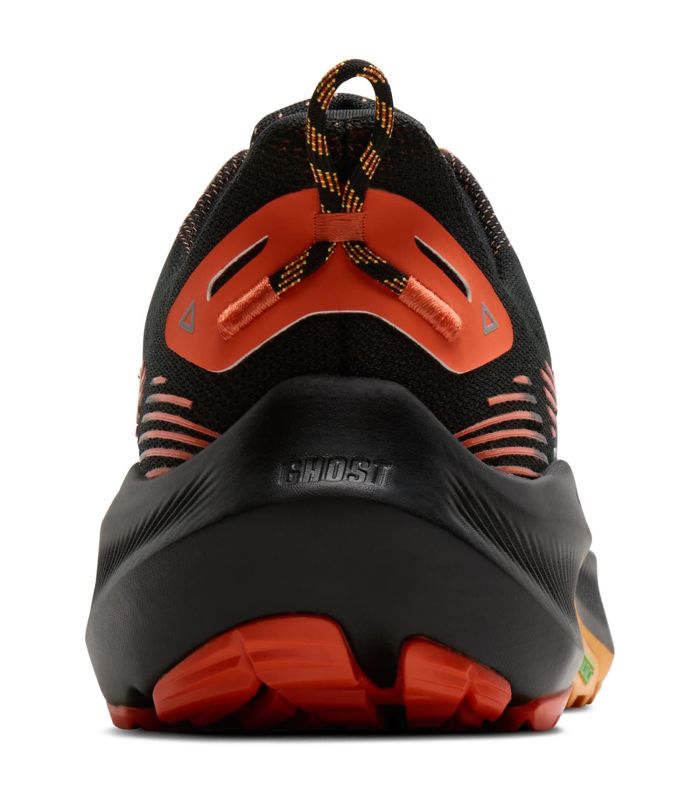 Brooks Ghost Trail Negro | drop 8 mm tracción TrailTack