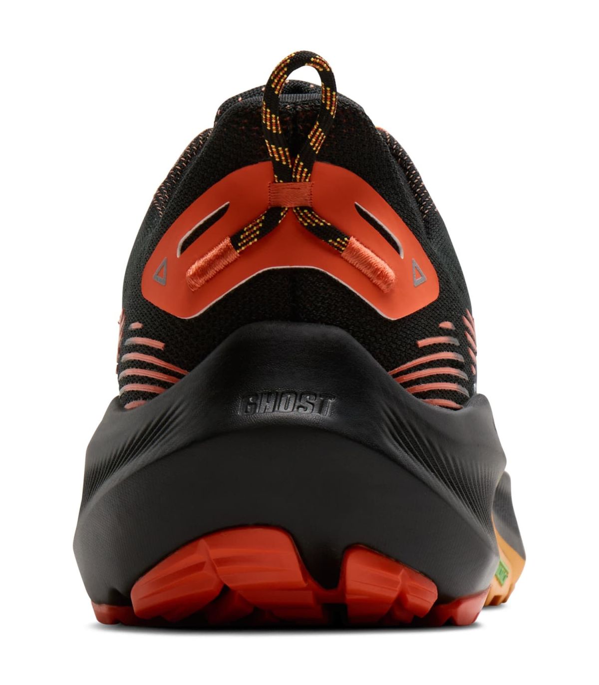 Brooks Ghost Trail Negro | drop 8 mm tracción TrailTack
