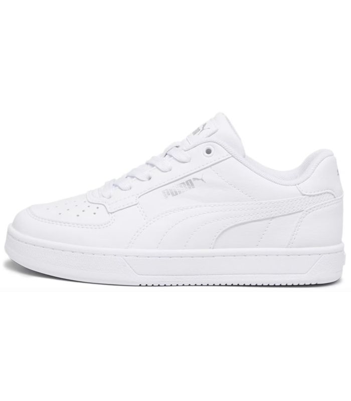 Zapatillas Puma Caven III Jr blancas de estilo baloncesto para niños